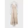 Beige maxi dress
