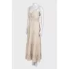 Beige maxi dress