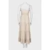 Beige maxi dress
