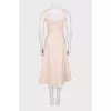 Ruffled hem dress with tag