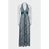 Loose dress in print