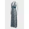 Loose dress in print