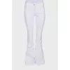Low rise flared jeans