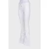 Low rise flared jeans