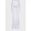 Low rise flared jeans