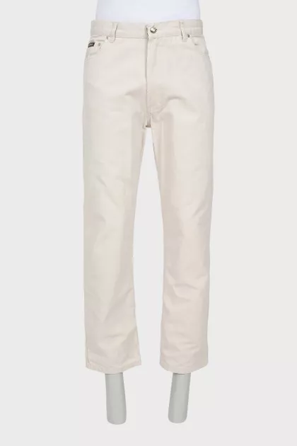 Milk trousers for men
