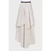Striped mullet skirt