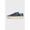 Blue men's sneakers