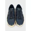 Blue men's sneakers
