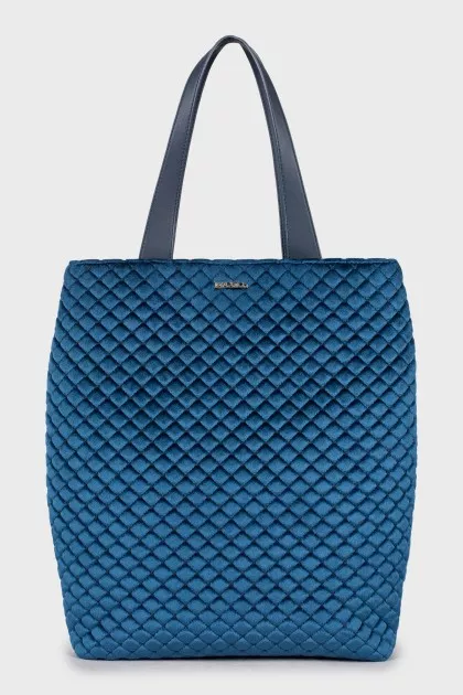 Patterned shopper bag