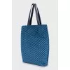 Patterned shopper bag