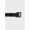Black woven belt