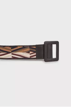 Printed textile belt