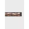 Printed textile belt