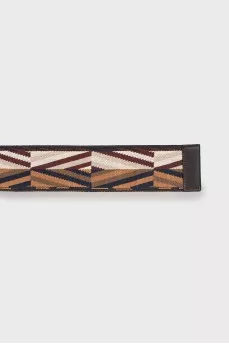 Printed textile belt