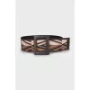 Printed textile belt