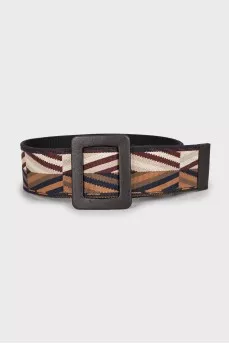 Printed textile belt