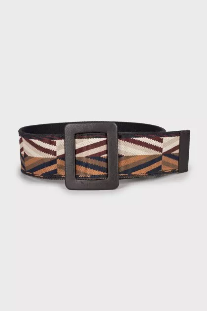 Printed textile belt