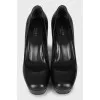 Black high heels
