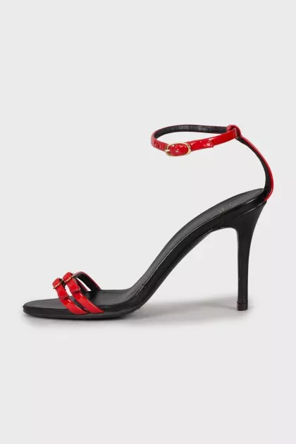 Two tone sandals