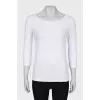 Long sleeve white