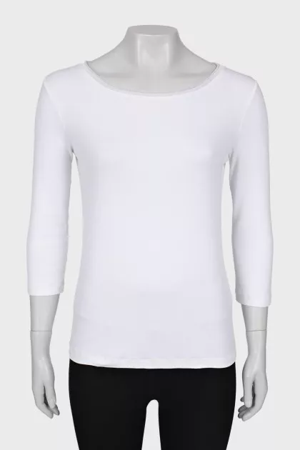 Long sleeve white