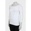 Long sleeve white