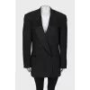 Long black jacket