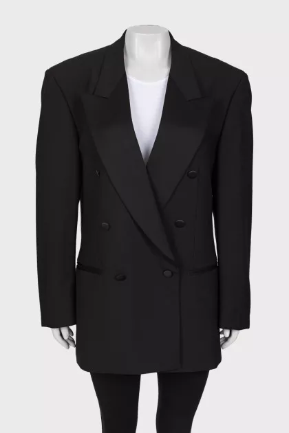Long black jacket
