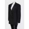 Long black jacket