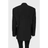 Long black jacket