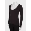 Black longsleeve with tag