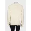 Ripped effect knitted sweater