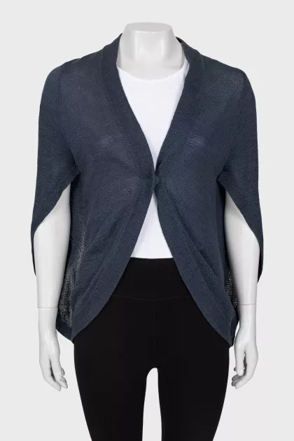Navy cardigan