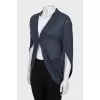 Navy cardigan