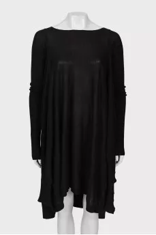 Loose cashmere dress