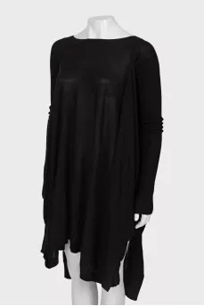 Loose cashmere dress