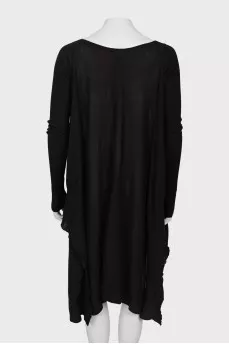 Loose cashmere dress
