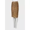 Skirt in animal print