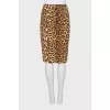 Skirt in animal print