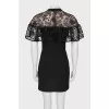 Black dress with lace top