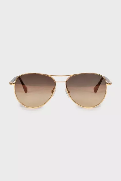 Sunglasses with printed lenses