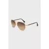 Sunglasses with printed lenses