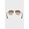 Sunglasses with printed lenses