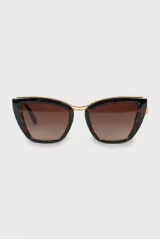 Gold embellished sunglasses