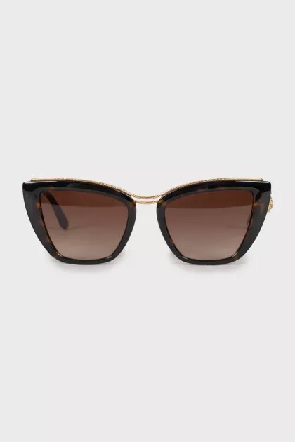 Gold embellished sunglasses