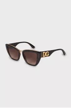 Gold embellished sunglasses