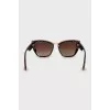 Gold embellished sunglasses