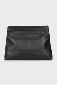 Decorated clutch bag