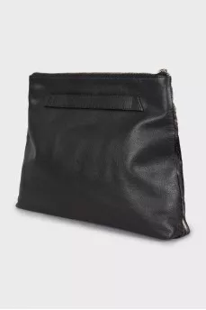 Decorated clutch bag